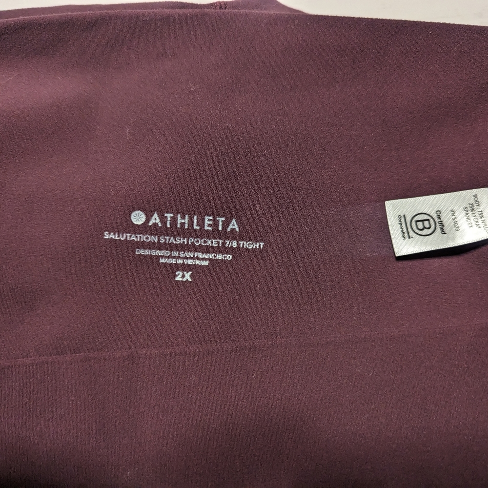 Athleta 7/8 Tight 2X